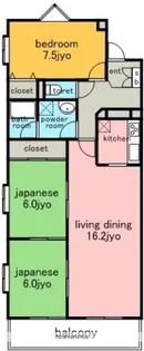 アサヒマンション【1階】の間取り