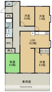 パルナス望が丘【1階】の間取り