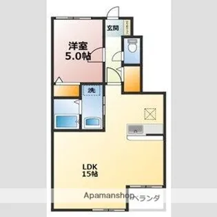 砂子の家【1階】の間取り