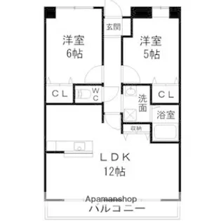 プライム伸和.【4階】の間取り