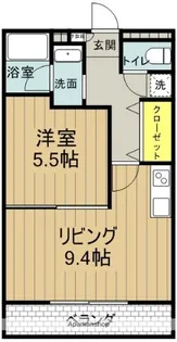 ジュネス平和が丘【3階】の間取り