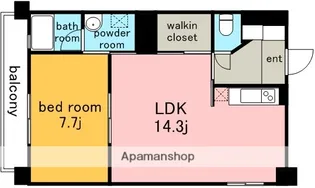 VELATO【2階】の間取り