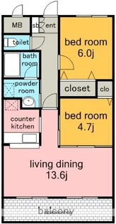 第一岸田ビル【3階】の間取り