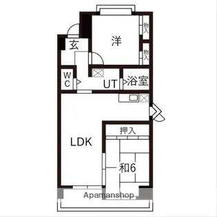 シャンポール幹Ⅱ【2階】の間取り
