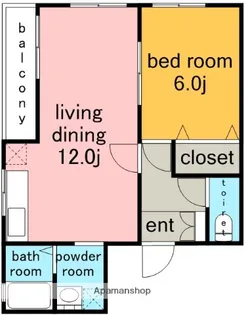 ステイタスいずみ【2階】の間取り