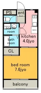 コムシェソワ【3階】の間取り
