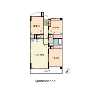 エミナンス社台【3階】の間取り