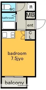第2ホーメスト一社【3階】の間取り