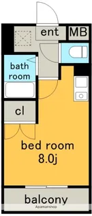 リバーサイド司【3階】の間取り
