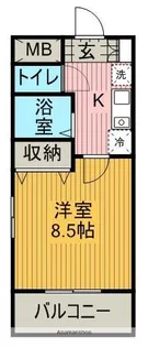 サンプラスⅢ【4階】の間取り