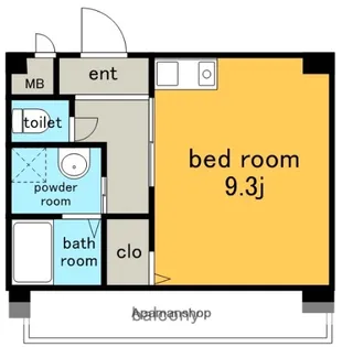 柴昭ビルエスパシオ【3階】の間取り