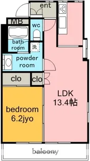KOURYU P&A HOUSE【2階】の間取り