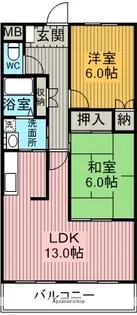 ラピュタ【5階】の間取り