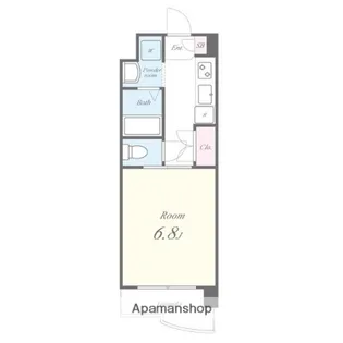 BONNE CHANCE【2階】の間取り