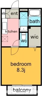 エム・グラツィエ【1階】の間取り