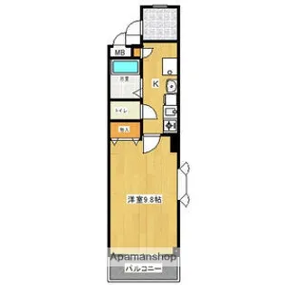 ヴィータS【4階】の間取り