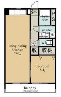 ローヤル白山【3階】の間取り