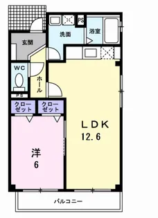 ジェントリー【2階】の間取り