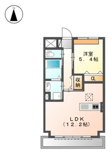 GNO.1 美女神【1階】の間取り