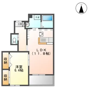 コンフォール池上【1階】の間取り