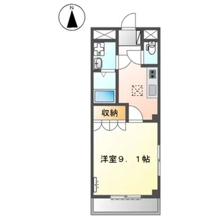 コンフォースハイム【1階】の間取り