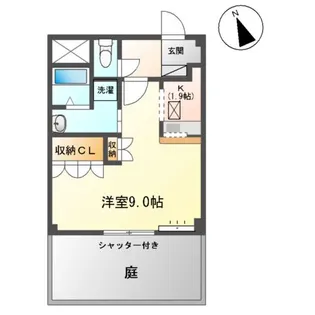 ハピネス ハイム【101号室】の間取り