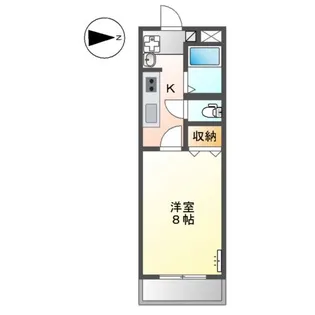 クリオコート【4階】の間取り