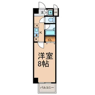 ジュネス藤森【3階】の間取り