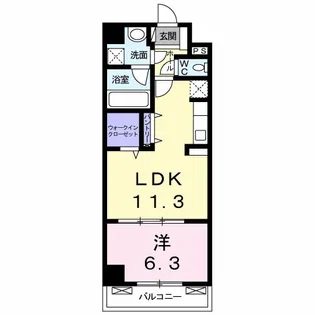 リッチモンド イースト【2階】の間取り