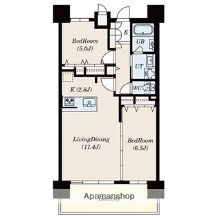 S−RESIDENCE本郷Ⅱ【9階】の間取り