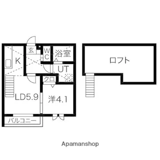 TASTE本郷.【1階】の間取り