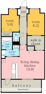 プレスティア 藤が丘【3階】の間取り