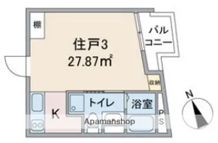 グランドスーシュ上社【3階】の間取り