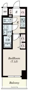S-RESIDENCE星ヶ丘【7階】の間取り