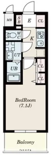 S-RESIDENCE星ヶ丘【8階】の間取り