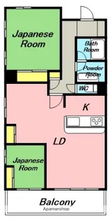 シーアイマンション京命【2階】の間取り