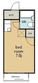 ウイング 12【1階】の間取り