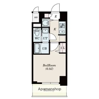 S−RESIDENCE一社【10階】の間取り