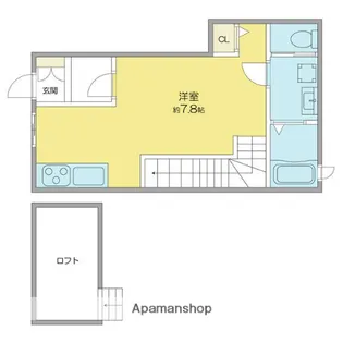 CAT WALK【1階】の間取り