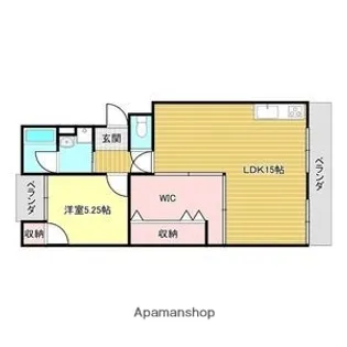 ハイツエクセル【1階】の間取り