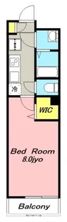クレール パインツリー【2階】の間取り