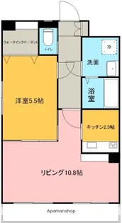 第9渡邊ビル【4階】の間取り