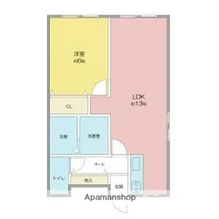 CASA小幡【7階】の間取り