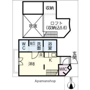 プレシオール藤が丘【5階】の間取り