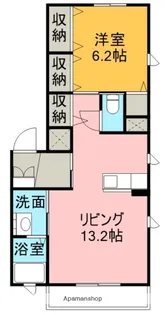 NO10 ASAHINO 藤が丘【3階】の間取り