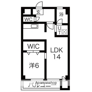 レヂデンス平和ヶ丘【3階】の間取り