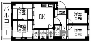 ノーメル香南【3階】の間取り