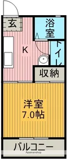 ハイツ裕望【2階】の間取り