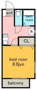 グレース藤ヶ丘【2階】の間取り