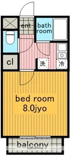 サンポート浅井【2階】の間取り